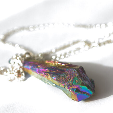 Peacock Quartz colour stone